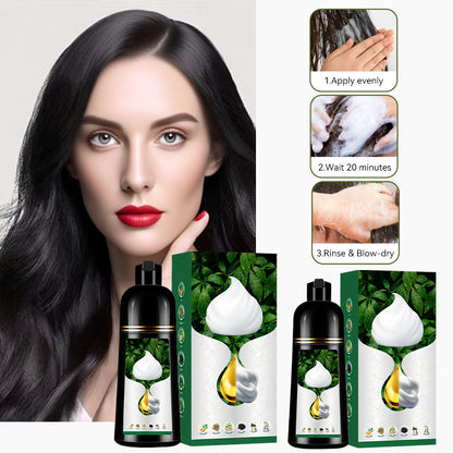 🎁 MEHR KAUFEN, MEHR SPAREN! 🌿✨ Pflanzenbasierte Schaum-Haarfarbe – Sanft & langanhaltend