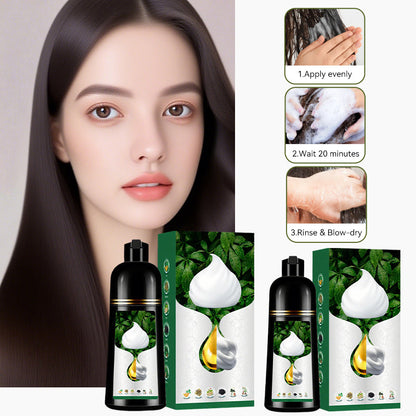 🎁 MEHR KAUFEN, MEHR SPAREN! 🌿✨ Pflanzenbasierte Schaum-Haarfarbe – Sanft & langanhaltend