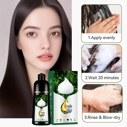 🎁 MEHR KAUFEN, MEHR SPAREN! 🌿✨ Pflanzenbasierte Schaum-Haarfarbe – Sanft & langanhaltend