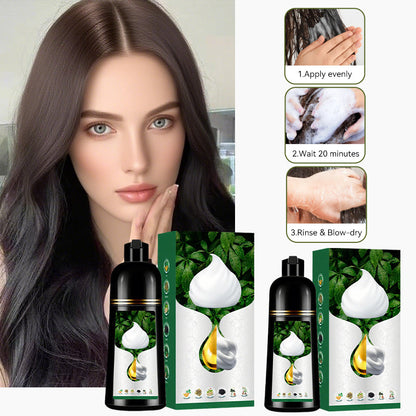 🎁 MEHR KAUFEN, MEHR SPAREN! 🌿✨ Pflanzenbasierte Schaum-Haarfarbe – Sanft & langanhaltend