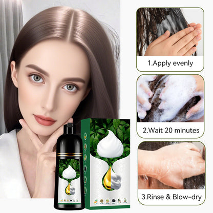 🎁 MEHR KAUFEN, MEHR SPAREN! 🌿✨ Pflanzenbasierte Schaum-Haarfarbe – Sanft & langanhaltend