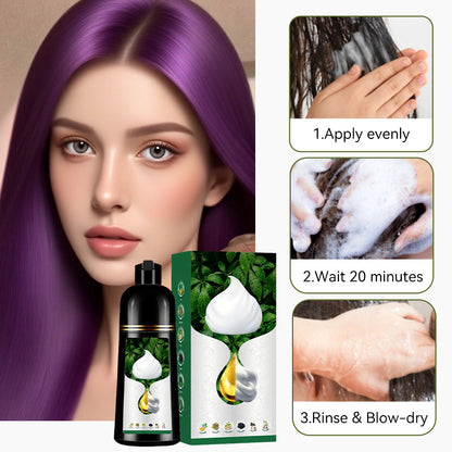 🎁 MEHR KAUFEN, MEHR SPAREN! 🌿✨ Pflanzenbasierte Schaum-Haarfarbe – Sanft & langanhaltend