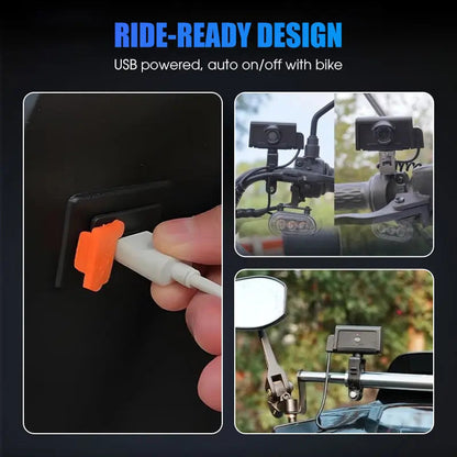 🏍️ 50 % Rabatt für begrenzte Zeit – wasserdichte HD-Motorrad-Dashcam