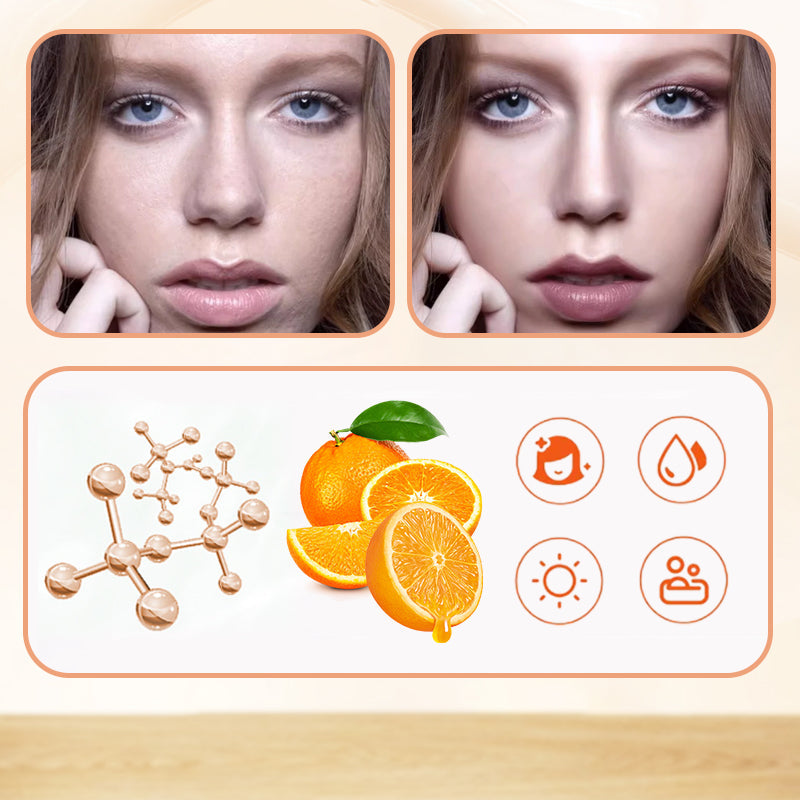 🌸Spätsommerschlussverkauf 🌸Zeitlich begrenzt 50 % RABATT💕Je mehr Sie kaufen, desto höher ist der Rabatt💕Naturlig make-up creme med fem C-vitaminer