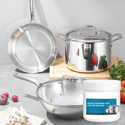 🔥 49% KORTING ! ✨ Krachtige Pasta voor Aangebrande Resten - Werkt Direct, Veilig voor Alle Pannen, Milieuvriendelijk 💪🔥