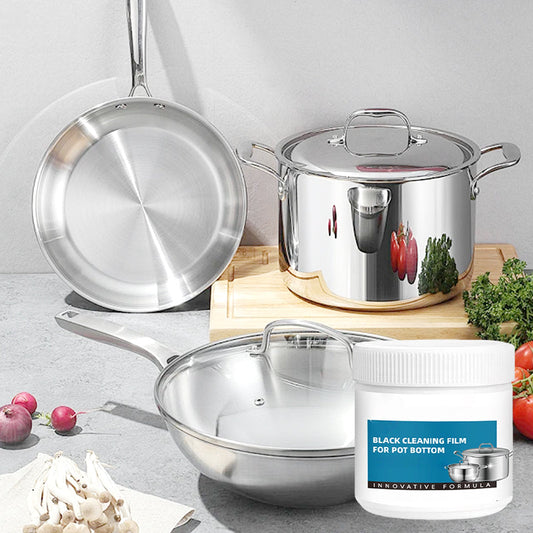 🔥 49% KORTING ! ✨ Krachtige Pasta voor Aangebrande Resten - Werkt Direct, Veilig voor Alle Pannen, Milieuvriendelijk 💪🔥